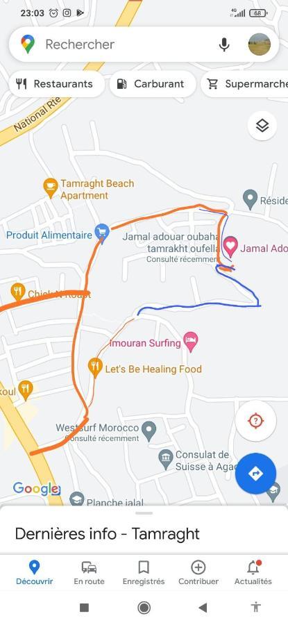 Appart Oubaha Tamrakht Taghazout Agadir Eksteriør bilde