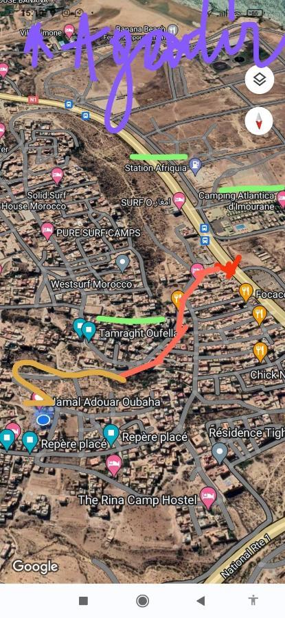 Appart Oubaha Tamrakht Taghazout Agadir Eksteriør bilde